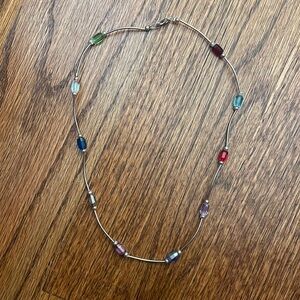 glass bead necklace